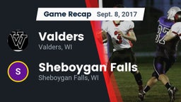 Recap: Valders  vs. Sheboygan Falls  2017