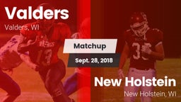 Matchup: Valders  vs. New Holstein  2018