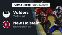 Recap: Valders  vs. New Holstein  2018