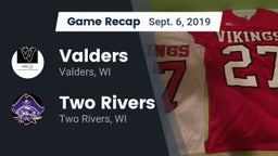 Recap: Valders  vs. Two Rivers  2019
