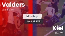 Matchup: Valders  vs. Kiel  2019