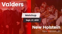 Matchup: Valders  vs. New Holstein  2019