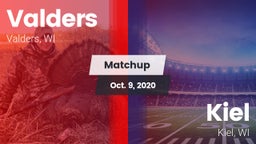 Matchup: Valders  vs. Kiel  2020