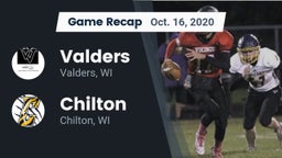 Recap: Valders  vs. Chilton  2020