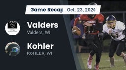 Recap: Valders  vs. Kohler  2020