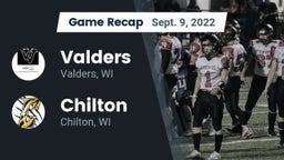 Recap: Valders  vs. Chilton  2022