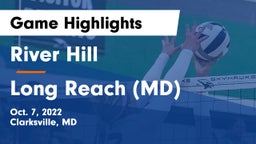 River Hill  vs Long Reach  (MD) Game Highlights - Oct. 7, 2022