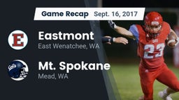 Recap: Eastmont  vs. Mt. Spokane 2017