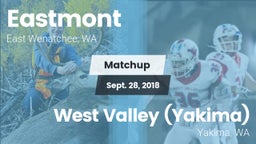 Matchup: Eastmont  vs. West Valley  (Yakima) 2018