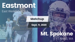 Matchup: Eastmont  vs. Mt. Spokane 2020