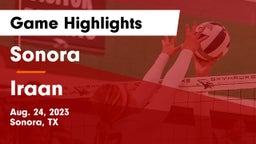 Sonora  vs Iraan  Game Highlights - Aug. 24, 2023