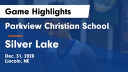 Parkview Christian School vs Silver Lake  Game Highlights - Dec. 31, 2020