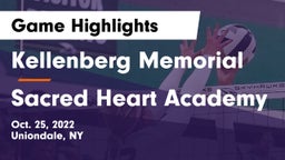 Kellenberg Memorial  vs Sacred Heart Academy Game Highlights - Oct. 25, 2022