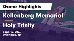 Kellenberg Memorial  vs Holy Trinity  Game Highlights - Sept. 12, 2023