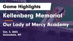 Kellenberg Memorial  vs Our Lady of Mercy Academy Game Highlights - Oct. 3, 2023