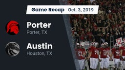 Recap: Porter  vs. Austin  2019