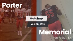 Matchup: Porter  vs. Memorial  2019