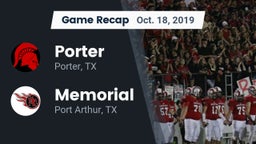 Recap: Porter  vs. Memorial  2019