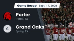 Recap: Porter  vs. Grand Oaks  2020