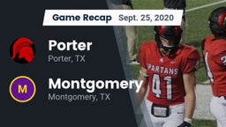 Recap: Porter  vs. Montgomery  2020