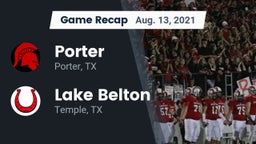 Recap: Porter  vs. Lake Belton   2021
