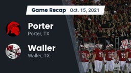 Recap: Porter  vs. Waller  2021