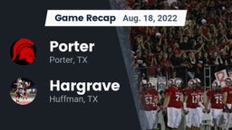 Recap: Porter  vs. Hargrave  2022