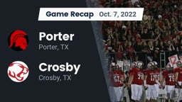 Recap: Porter  vs. Crosby  2022
