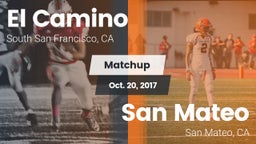 Matchup: El Camino High Schoo vs. San Mateo  2017
