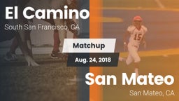 Matchup: El Camino High Schoo vs. San Mateo  2018