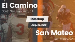 Matchup: El Camino High Schoo vs. San Mateo  2019