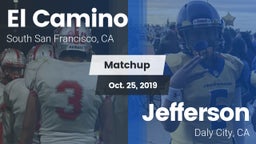 Matchup: El Camino High Schoo vs. Jefferson  2019