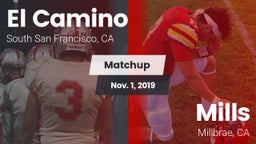 Matchup: El Camino High Schoo vs. Mills  2019