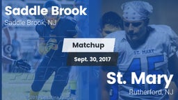 Matchup: Saddle Brook High vs. St. Mary  2017