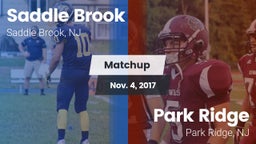 Matchup: Saddle Brook High vs. Park Ridge  2017