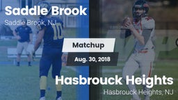 Matchup: Saddle Brook High vs. Hasbrouck Heights  2018