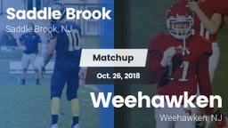 Matchup: Saddle Brook High vs. Weehawken  2018