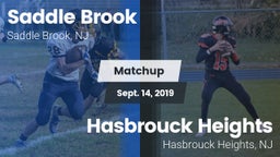 Matchup: Saddle Brook High vs. Hasbrouck Heights  2019