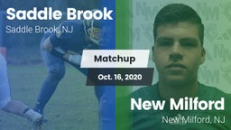 Matchup: Saddle Brook High vs. New Milford  2020