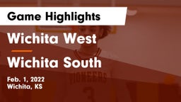 Wichita West  vs Wichita South  Game Highlights - Feb. 1, 2022