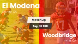 Matchup: El Modena High vs. Woodbridge  2019