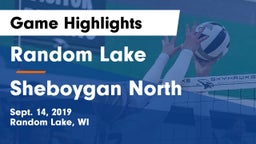 Random Lake  vs Sheboygan North Game Highlights - Sept. 14, 2019
