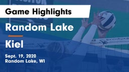 Random Lake  vs Kiel Game Highlights - Sept. 19, 2020