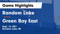 Random Lake  vs Green Bay East  Game Highlights - Sept. 14, 2021