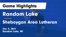 Random Lake  vs Sheboygan Area Lutheran  Game Highlights - Oct. 5, 2021