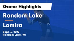 Random Lake  vs Lomira  Game Highlights - Sept. 6, 2022