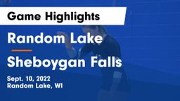 Random Lake  vs Sheboygan Falls  Game Highlights - Sept. 10, 2022