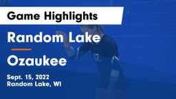 Random Lake  vs Ozaukee  Game Highlights - Sept. 15, 2022