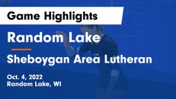 Random Lake  vs Sheboygan Area Lutheran  Game Highlights - Oct. 4, 2022
