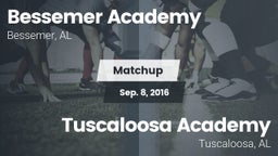 Matchup: Bessemer Academy vs. Tuscaloosa Academy  2016